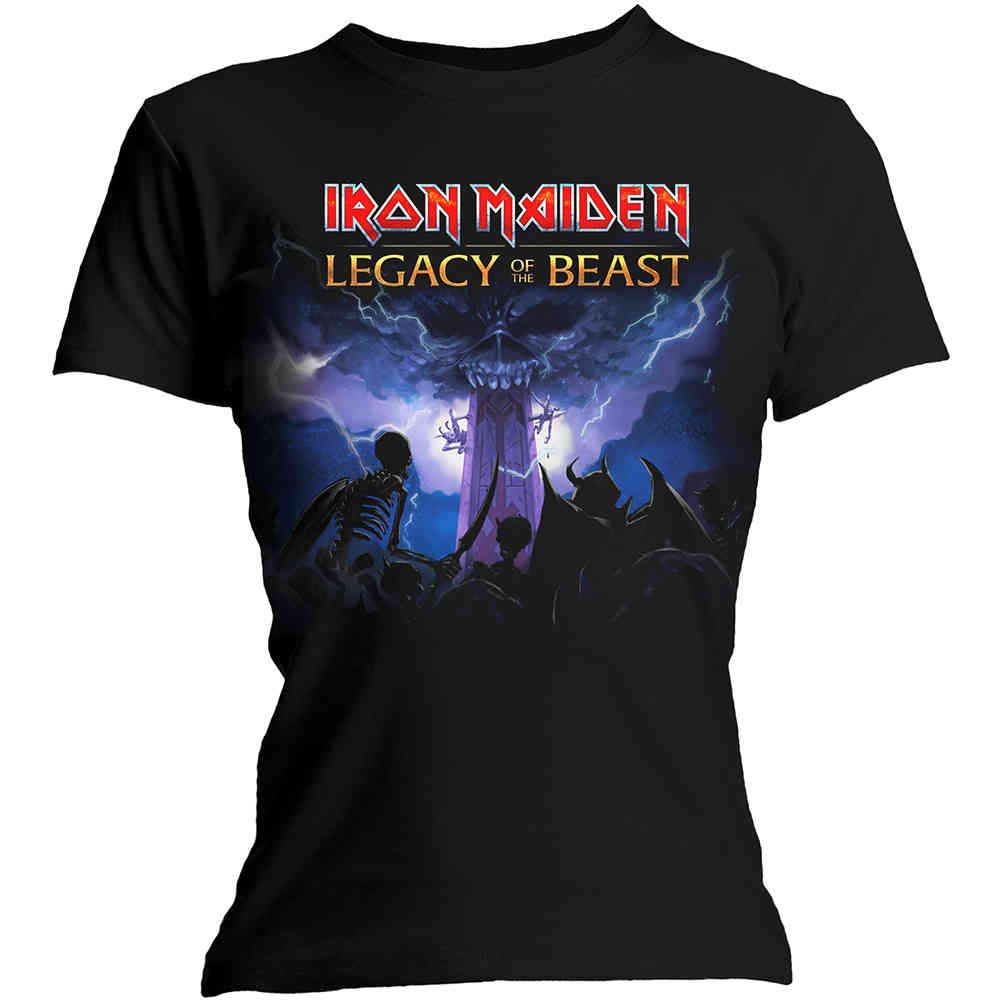 Iron maiden discount t shirt dames